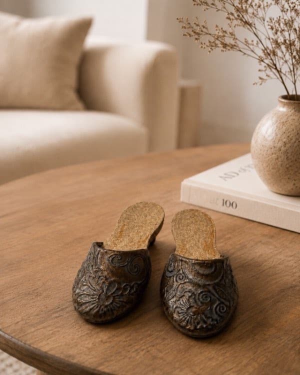 Babuchas Bronce Envejecido