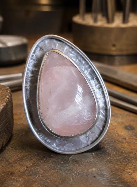 Anillo Gota Rosa