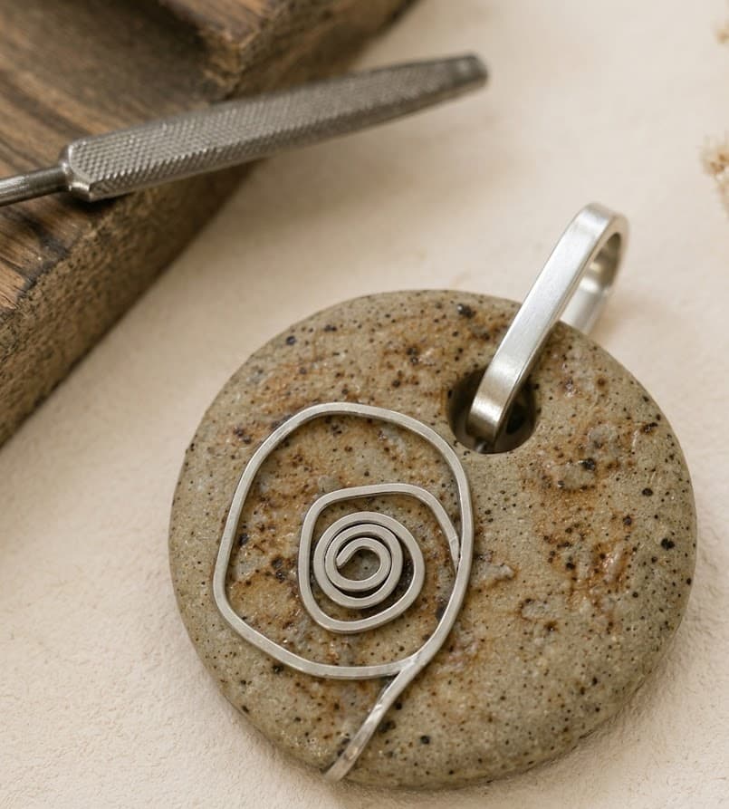 Dije Espiral Circular