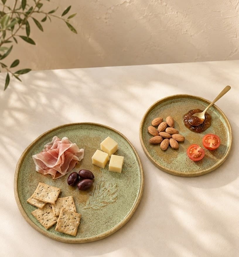 Set Platos Manzana