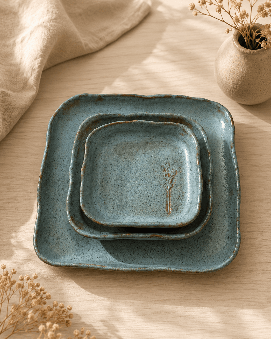 Set Platos Blue